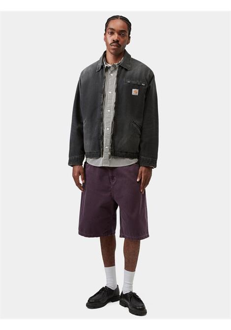 giacca og detroit uomo nera CARHARTT WIP | I03625989.B7